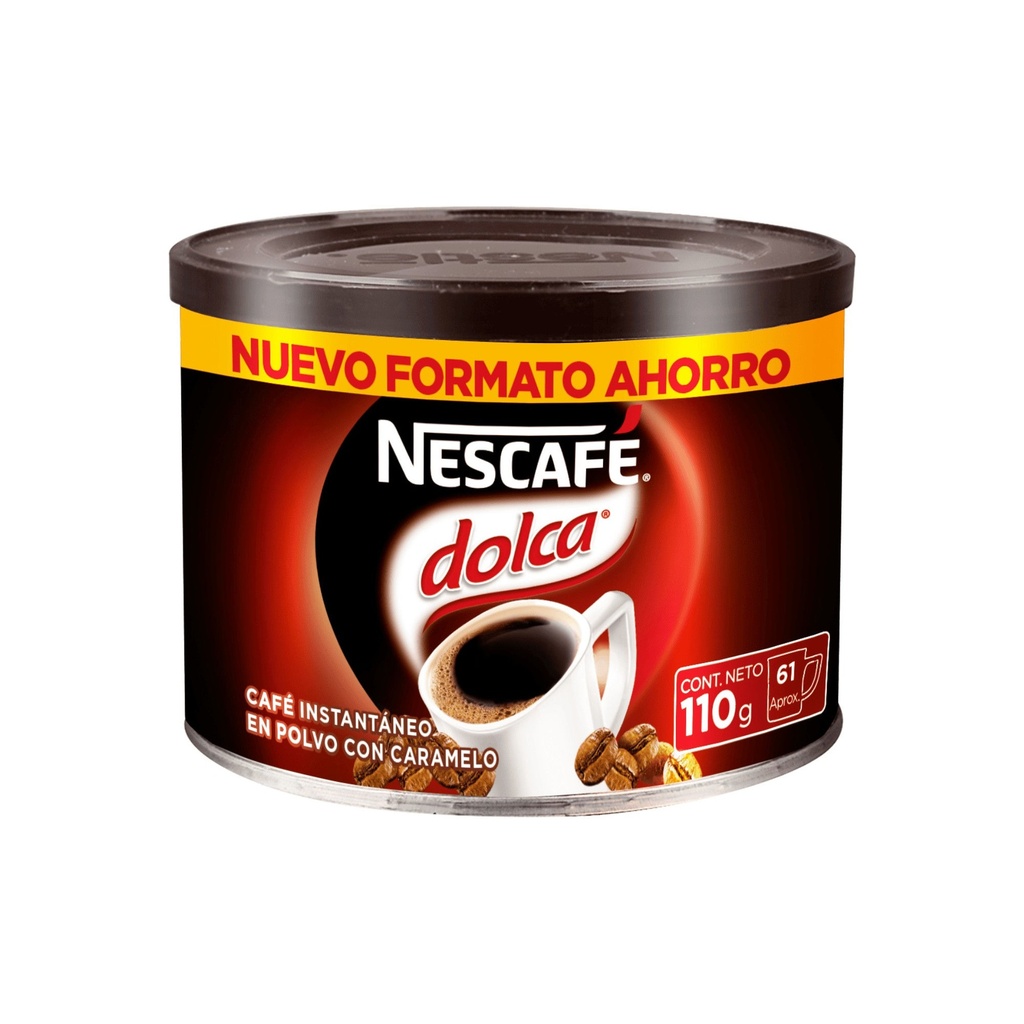 Café Instantáneo Dolca Tarro 110 g Nescafé