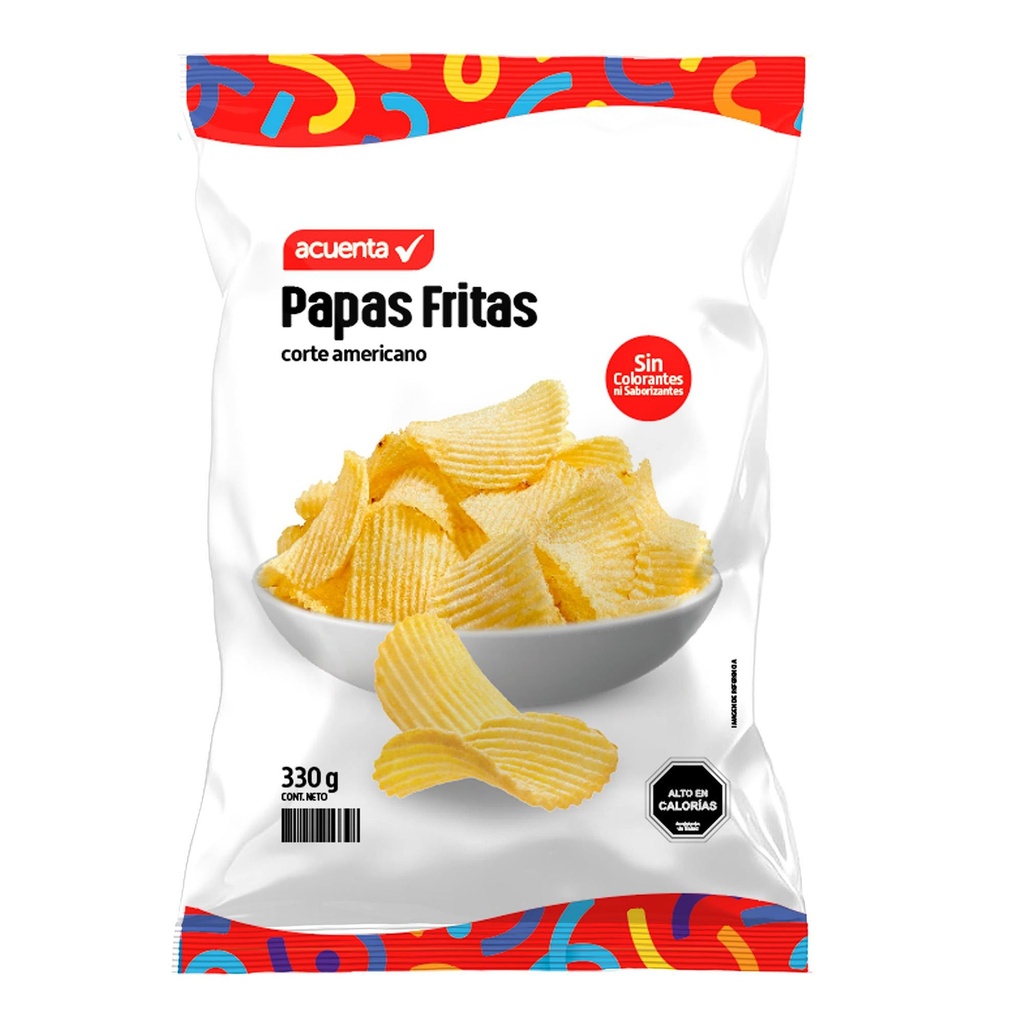 Papas Fritas Corte Americano 330 g Acuenta