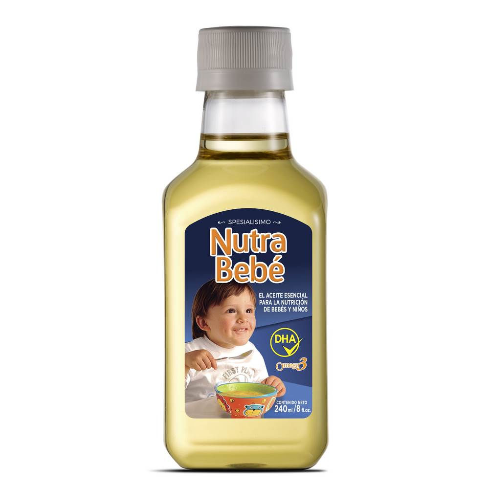Aceite de Omega 3 Botella 240 cc Nutra Bebé