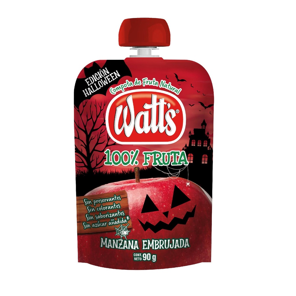 Compota De Fruta Manzana 90 g Watts