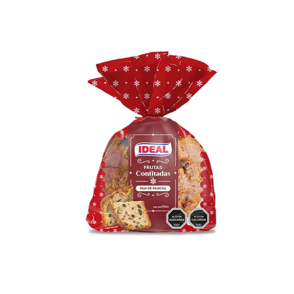 Pan de Pascua Con Frutas Confitadas 700 gr Ideal