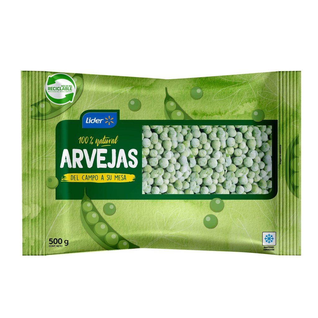 Arvejas Congeladas 500 g Lider