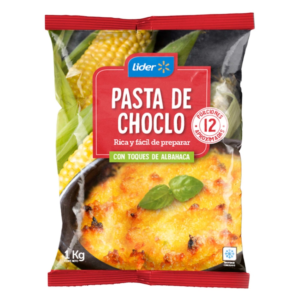 Pastelera de Choclo 1 kg Lider