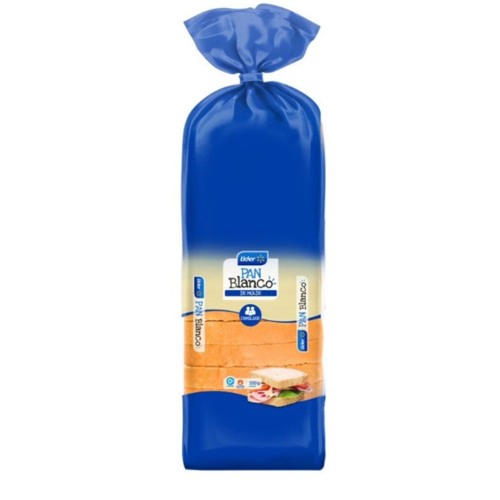 Pan De Molde 500 g Lider