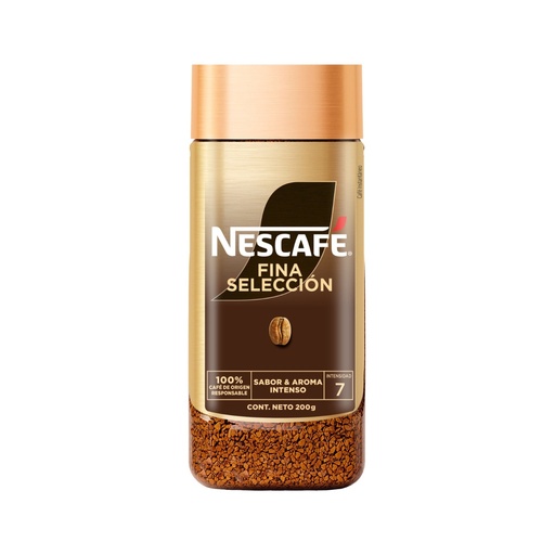 [1005973] Café Liofilizado Fina Selección Frasco 200 g Nescafé