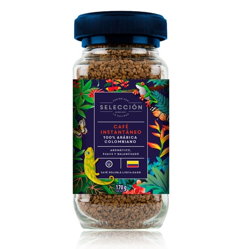 [6113] Café Liofilizado Frasco 170 gr Selección