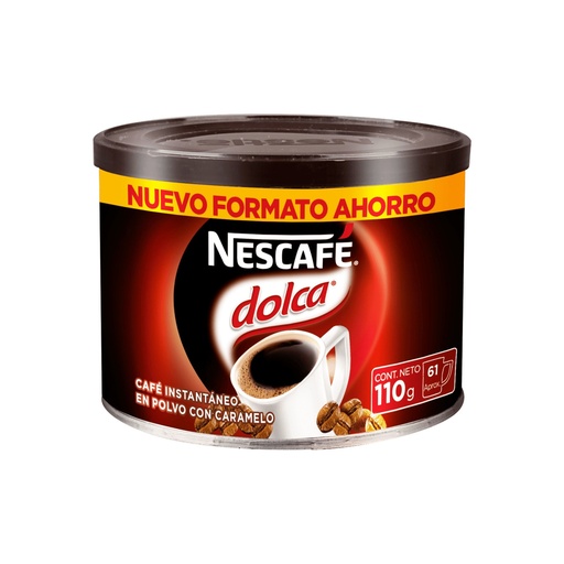 [4784807] Café Instantáneo Dolca Tarro 110 g Nescafé