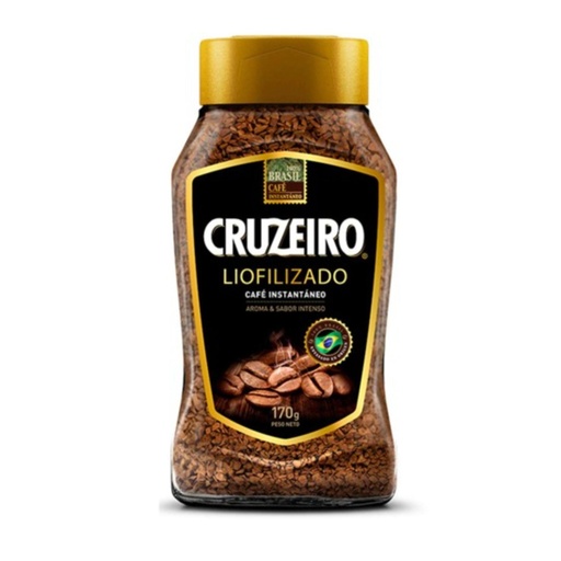 [4672308] Café Instantáneo Liofilizado Frasco 170 g Cruzeiro