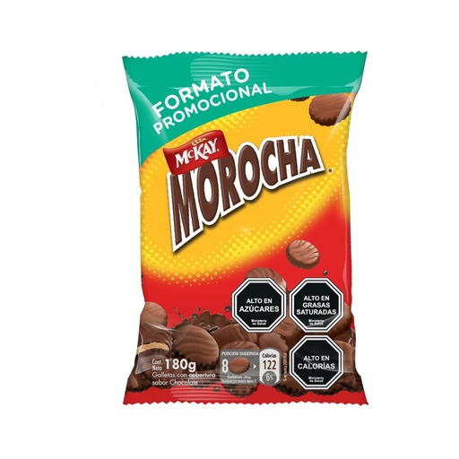 [4600038] Galleta Bañada Morocha 180 g Morocha