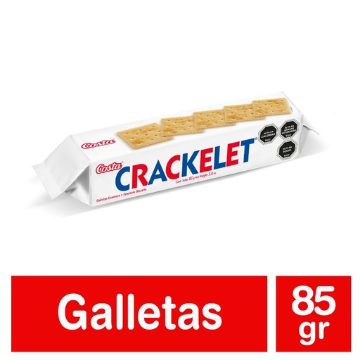 [3015] Galletas Saladas Bolsa 85 g Crackelet