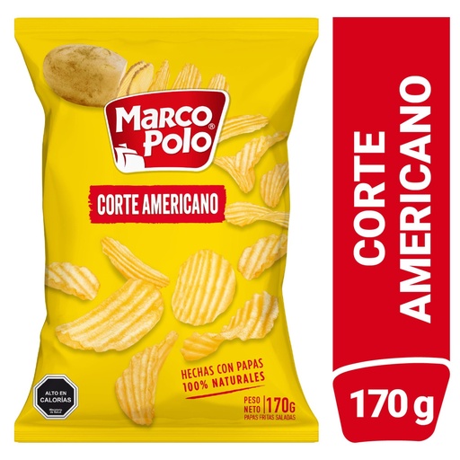 [4672009] Papas Fritas Corte Americano 170 g Marco Polo