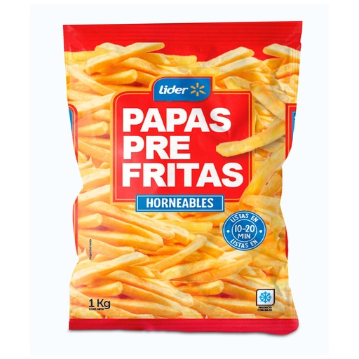 [2293] Papas Pre Fritas 1 kg Lider