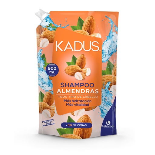 [4490459] Shampoo Kadus Almendras Doypack 900 ml