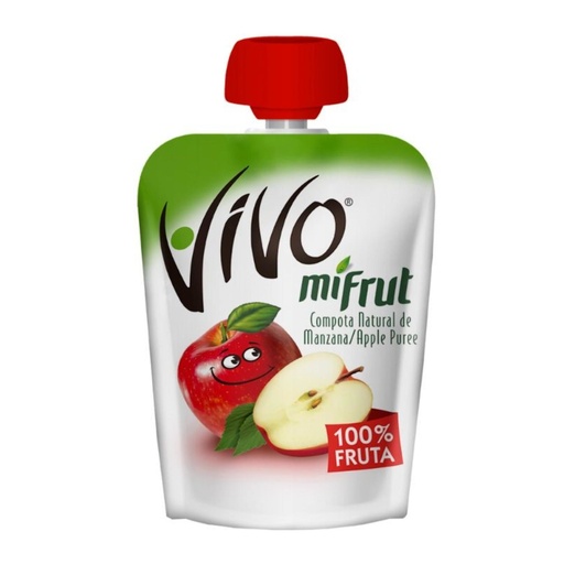 [589792] Compota Mifrut Manzana 90 g Vivo