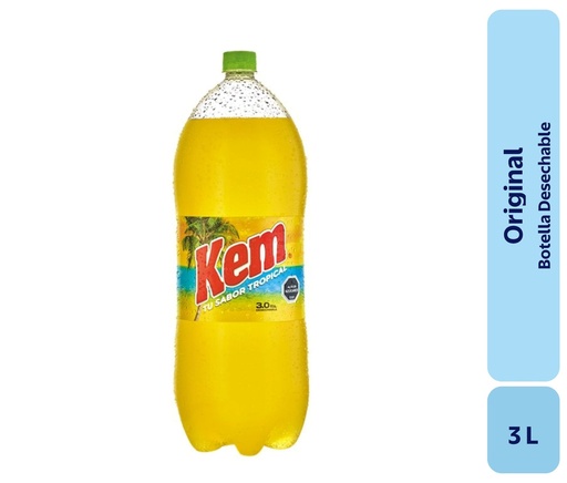 [4027] Bebida Piña Original Botella 3 L Kem