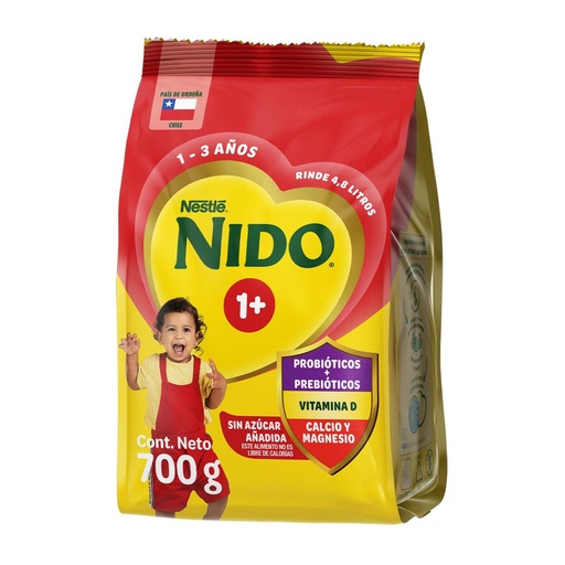 [3257] Leche en Polvo Semidescremada Etapa 1+ Bolsa 700g Nido
