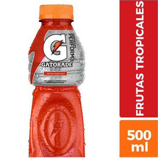 [804101] Bebida Isotónica Frutas Tropicales Botella 500 ml Gatorade
