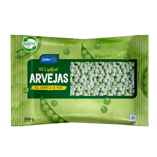 [2297] Arvejas Congeladas 500 g Lider
