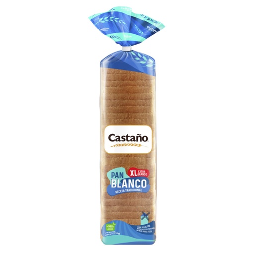 [1163406] Pan De Molde Blanco Xl 1 Un 770 g Castaño