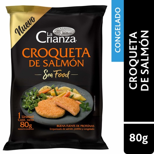 [4665613] Croqueta Salmón 80 g La Crianza