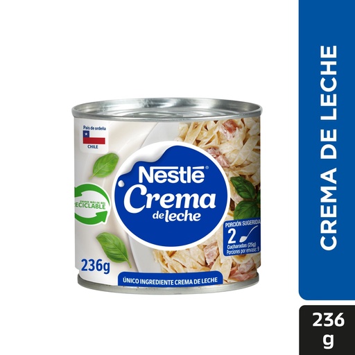 [300767] Crema de Leche Nestlé Clásica Tarro 236 g Nestle